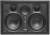 Earthquake sound EWS530C In-Wall LCR speaker color image