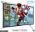 Elcor 6ft X 8ft 120 Inch Diagonal Motorized Projector Screen color image