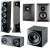 Focal Chora 826 5.1 Floor Standing Home Theater Package (Bundle Pack) color image