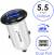 Irusu 5.5 Amps Fast Charging Car Charger With two Ports color image