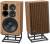 JBL L100 Classic 80 Limited Edition 12 inch 3-Way Bookshelf Speakers Pair color image