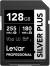 Lexar 128GB SDXC UHS-I V30 Silver Plus Memory Card color image