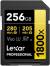 Lexar 256GB SDXC UHS-II v60 1800x Memory Card color image