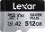 Lexar 512GB MicroSD Silver Plus Memory Card color image