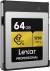 Lexar LCFX10-64GCRB Professional 64 CFexpress Class 10 1750 MB/s Memory Card color image