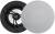 Lithe-Audio 06511 PRO SERIES IP44 BLUETOOTH & WI-FI CEILING SPEAKER color image
