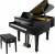 Roland Gp609 Digital Grand Piano - Polished Ebony Finish color image