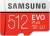 Samsung 512 Gb Evo Plus Class 10  Micro Sdxc Memory Card With Adapter color image