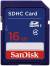 Sandisk 16gb Class 4 Sdhc Memory Card color image