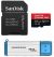 Sandisk 64gb Extreme Pro Microsdxc Card With Sd Adapter u3  color image