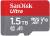 SanDisk Ultra® microSDXC™ UHS-I Memory Card, 1.5TB, Up to 150MB/s color image