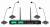 Studiomaster XR 100 4C 4 Conference Microphone Set color image