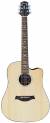 Westwood Dc-480fe Dreadnought Cutaway trans-acoustic Guitar - Natural color image