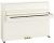 Yamaha B10 PWH Upright Acoustic Piano with Home Installation color image