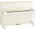 Yamaha B20 PWH Upright Acoustic Piano with Home Installation color image