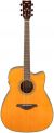 Yamaha FGC-TA Vintage Tint Trans Acoustic Guitar color image