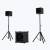 Zebronics Zeb Rumbler 700W ZEB DPSPK 102 COMPUTER MULTIMEDIA 2.1 SPEAKER color image