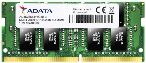 Buy Adata 16gb Ddr4 2666mhz Sodimm Memory (ad4s2666316g19-r