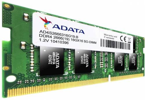 Buy Adata 16gb Ddr4 2666mhz Sodimm Memory (ad4s2666316g19-r