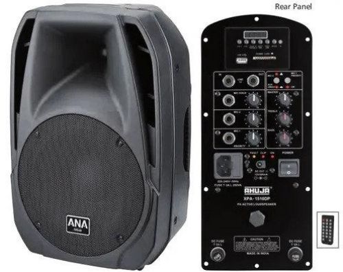 Ahuja Aba-5000 Pa Active Speaker 400-watts Built-in Bi-amplifier