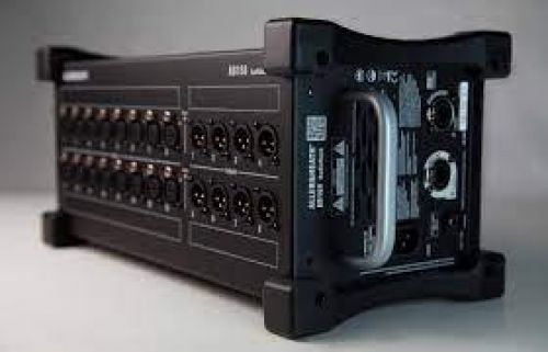 aclent アクレント set up Allen & Heath DX168 - Allen & Heath DX168 audio expander 16×8 I/O