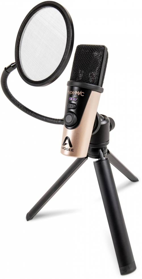 APOGEE Hype Mic コンデンサーマイク ApogeeのコンデンサーマイクHypeMiCをご紹介いたします。