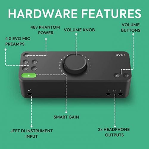 Buy Audient EVO 8 Audio Online in India at Lowest Price | VPLAK