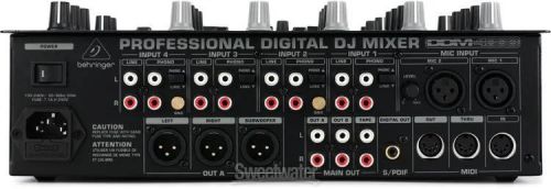 BEHRINGER デジタルDJミキサー DDM4000 Behringer | DDM4000 | 5-channel | Digital DJ Mixer - Pasystem.in