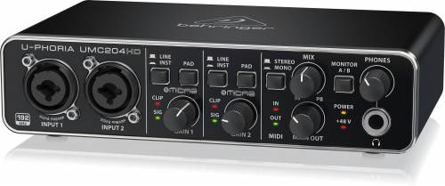 Buy Behringer UMC204HD Audio Interfaces Online in India at Lowest