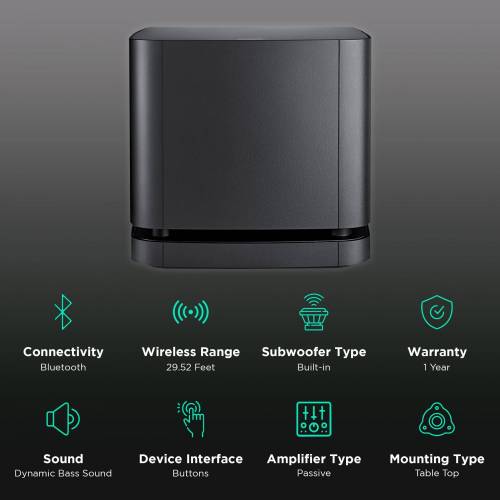 Bose Bass Module 500 ウーファー Bose Bass Module 500 - Black - Wireless, Compact Subwoofer