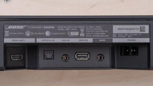 【未使用】Bose TV Speaker BOSE（ボーズ） テレビスピーカー Bose TV Speaker ブラック