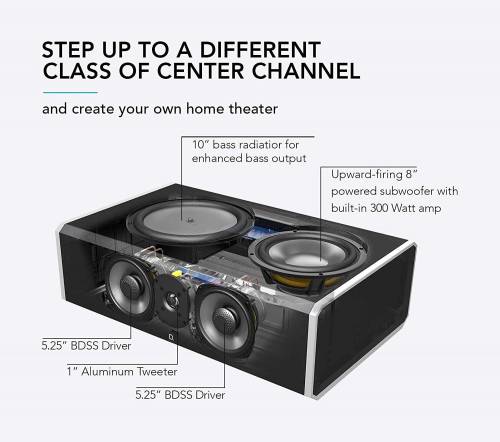 Subwoofer Def Tech Cs9080 Center Channel Speaker Cs9080 Review