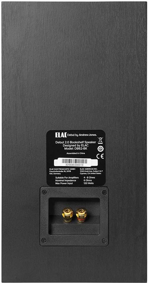 Buy ELAC Debut 2.0 B6.2 Bookshelf Speakers Online in India at