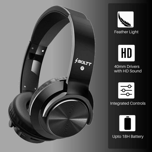 Buy Fire Boltt Blast-1300 Wireless Headphones Online In India At