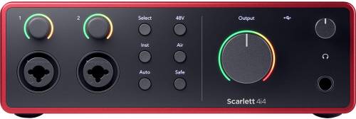 Buy Focusrite Scarlett 4i4 4th gen Audio Interfaces Online in