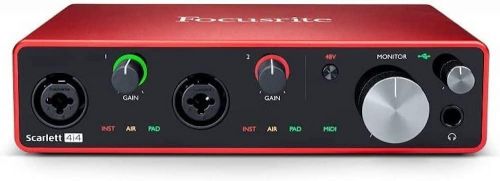 Buy Focusrite Scarlett 4I4 Audio Online in India at Lowest Price