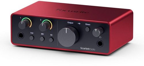 DTM・DAW Focusrite Scarlett Solo Gen4 Buy Focusrite Scarlett Solo 4th Gen Audio Interface Online in