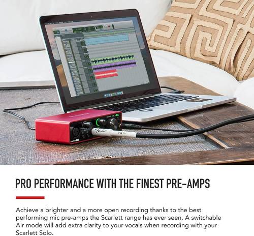 DTM・DAW Focusrite Scarlett Solo gen3 Buy Focusrite Scarlett Solo Audio Online in India at Lowest Price