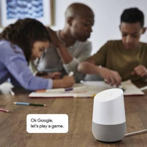Buy Google Home Smart Assistant Bluetooth Speaker Online In India