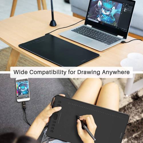 Buy Huion Inspiroy Graphics Drawing Tablet Online In India At