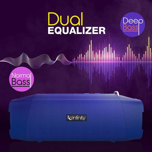 Buy Infinity Dual Eq Deep Bass 20w Portable Stereo Speakers Online