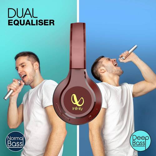Buy Infinity Deep Bass Wireless Headphones Online In India At