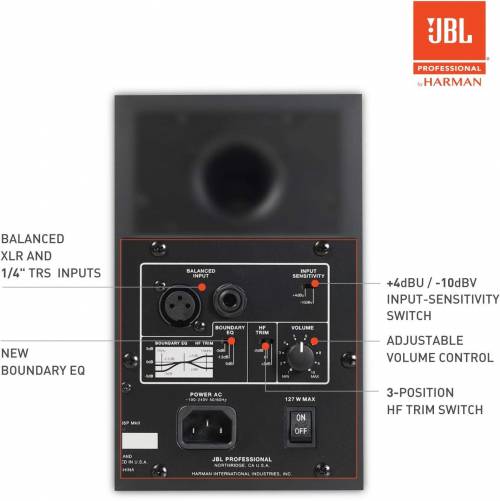 Buy JBL Professional 305PMKII 5-inch 2-Way Powered Studio Monitor