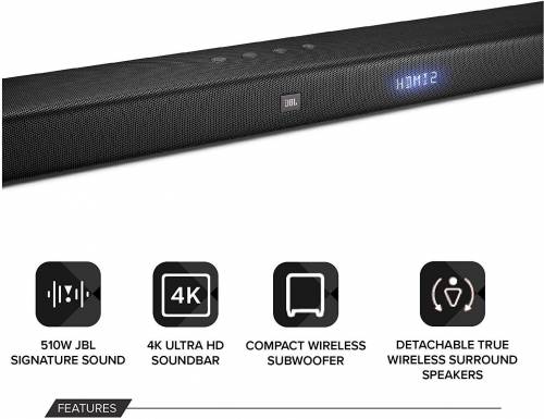 Calibration Microphone For JBL 5.1-Channel 4K Ultra HD Sound Bar System (Open Box)