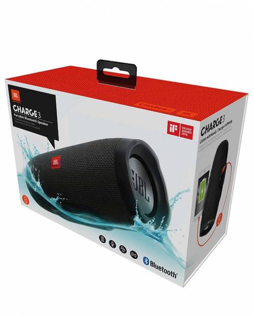 JBL CHARGE3 ブラック　ワイヤレス　Bluetooth 楽天市場】JBL CHARGE3-BLK-JN ブラック Bluetoothスピーカー