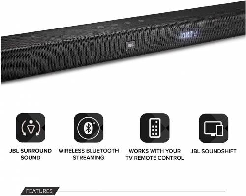 Buy Jbl Soundbar Channel With Wireless Subwoofer (300w