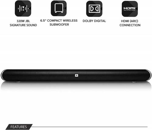 Buy Jbl Sb350 Cinema Wireless Soundbar Online In India At Lowest