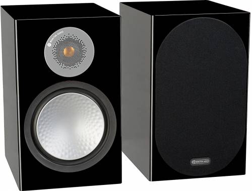 Buy Monitor-Audio Silver 100 Bookshelf Speakers Online in India at