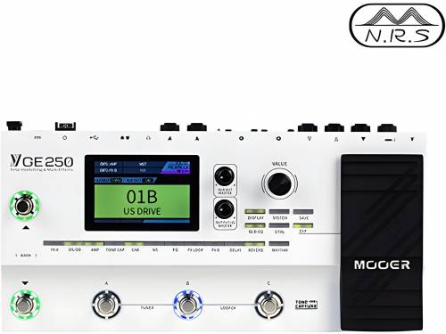 Mooer GE250 高性能マルチエフェクター 美品 ホワイト 白 Buy Mooer GE250 guitar processer Online in India at Lowest Price