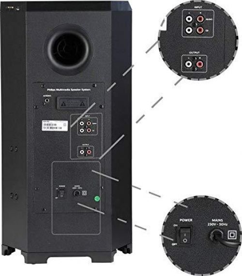 Buy Philips MMS8085B/94 Channel Convertible Multimedia Speaker